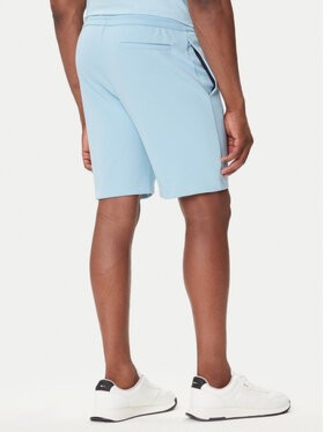 BOSS Szorty sportowe Zone 50543091 Błękitny Regular Fit