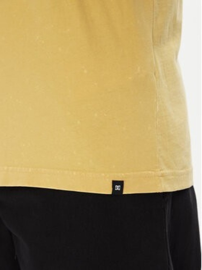 DC Shoes T-Shirt ADYZT05460 Żółty Regular Fit