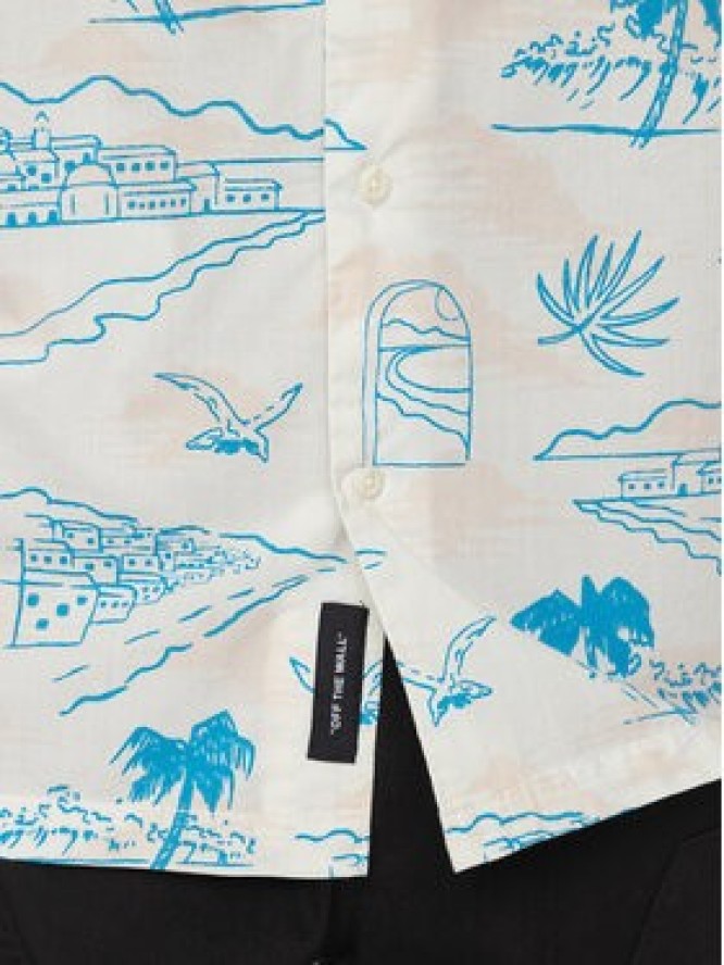 Vans Koszula Davista Ss Woven VN000G7G Écru Regular Fit