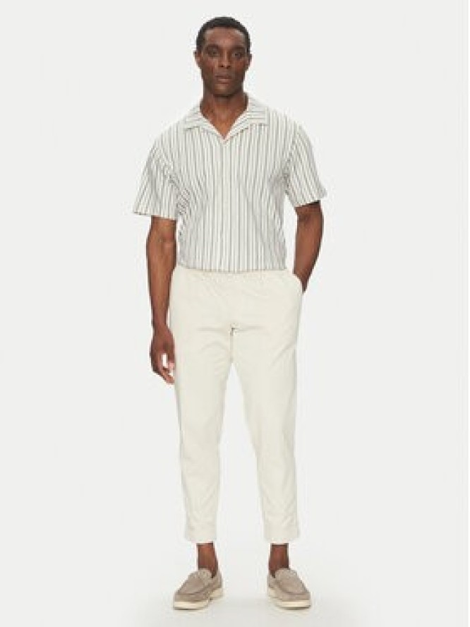 Jack & Jones Koszula Bluleo 12275085 Beżowy Relaxed Fit