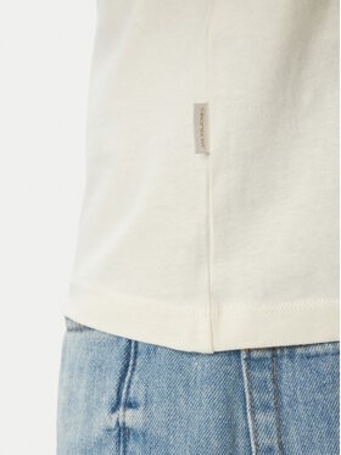 Jack & Jones T-Shirt Cassis 12295049 Kremowy Regular Fit