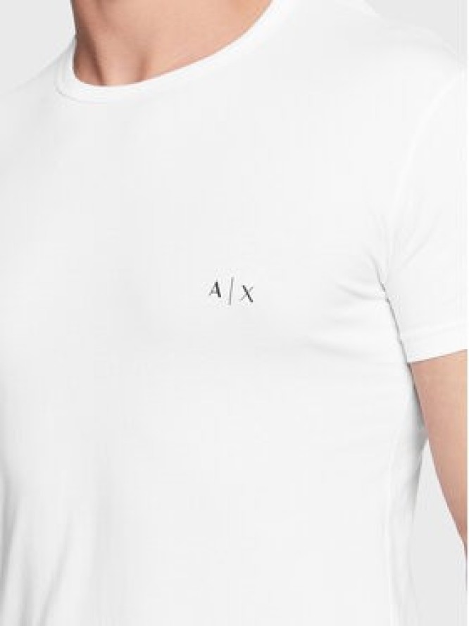 Armani Exchange Komplet t-shirtów 956005 CC282 04710 Biały Slim Fit