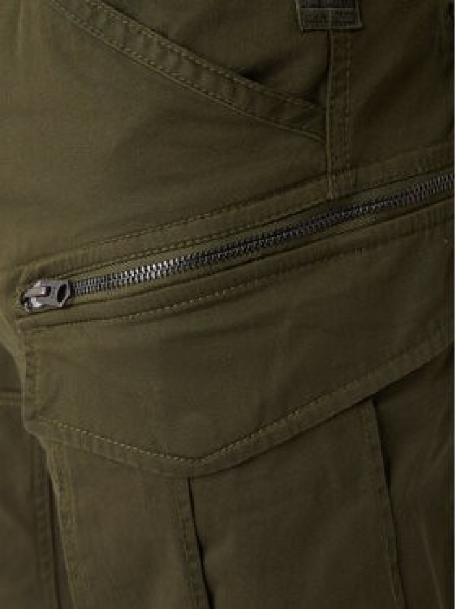 G-Star Raw Szorty materiałowe Rovic Zip D26214-5126 6059 Khaki Relaxed Fit