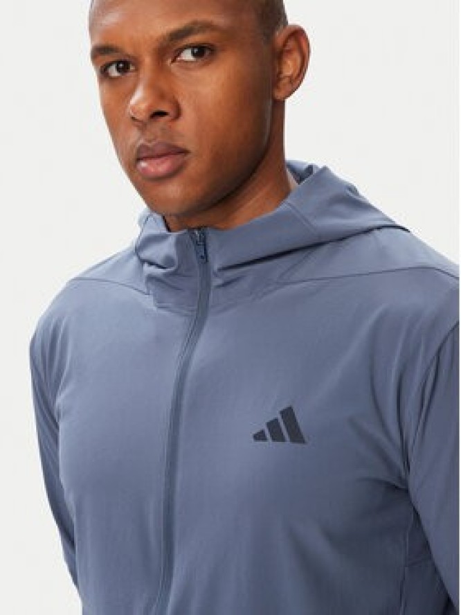 adidas Bluza D4T Workout KS6394 Niebieski Regular Fit