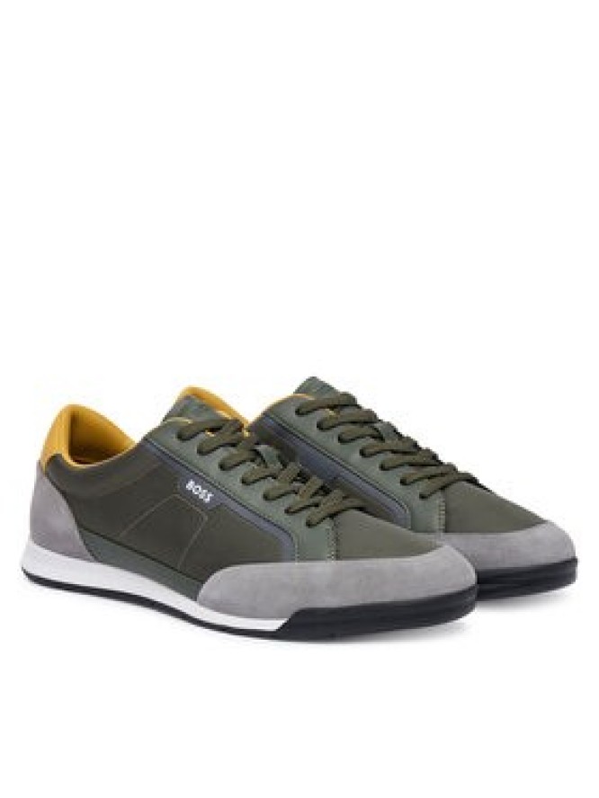 BOSS Sneakersy Nitan 50568486 Zielony