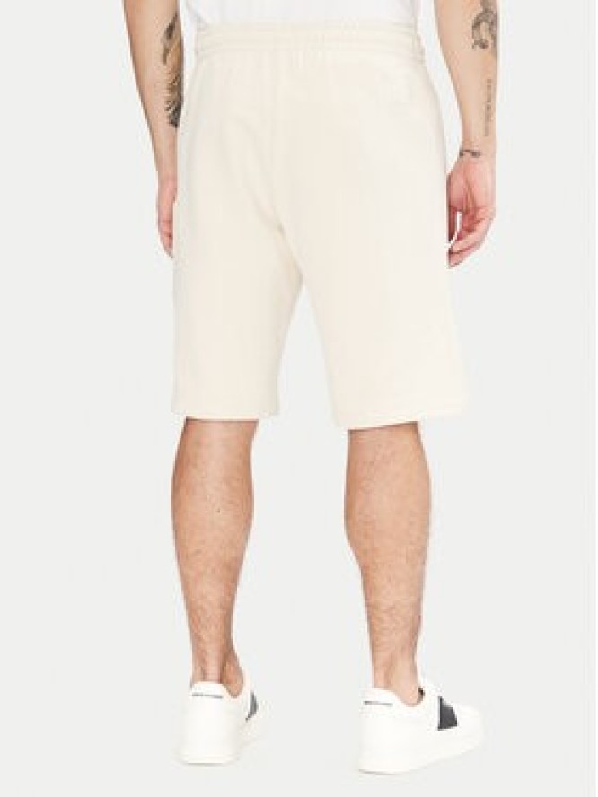 EA7 Emporio Armani Szorty sportowe 7M000153 AF10432 U1079 Écru Regular Fit