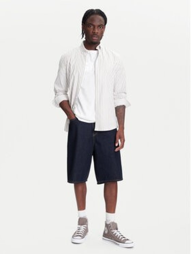 Gap Szorty jeansowe 774578-00 Granatowy Baggy Fit