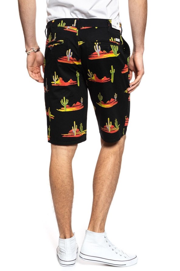 SPODENKI WRANGLER CHINO SHORT FADED BLACK W14AMZ33Z 112126574