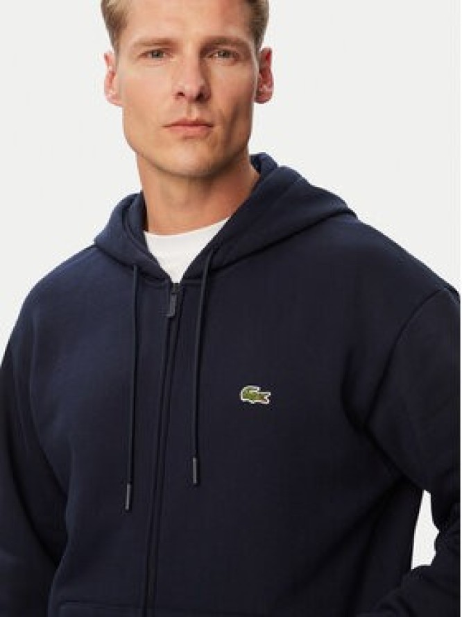 Lacoste Bluza SH8864 Granatowy Regular Fit