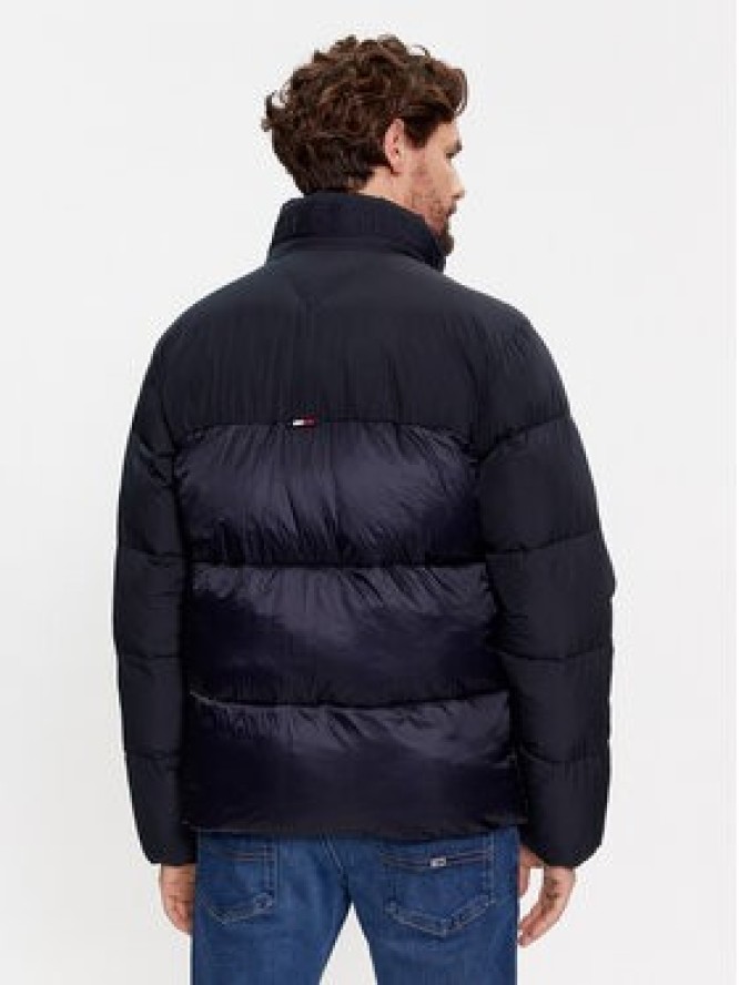 Tommy Hilfiger Kurtka zimowa Tech Stand Collar MW0MW27586 Granatowy Regular Fit
