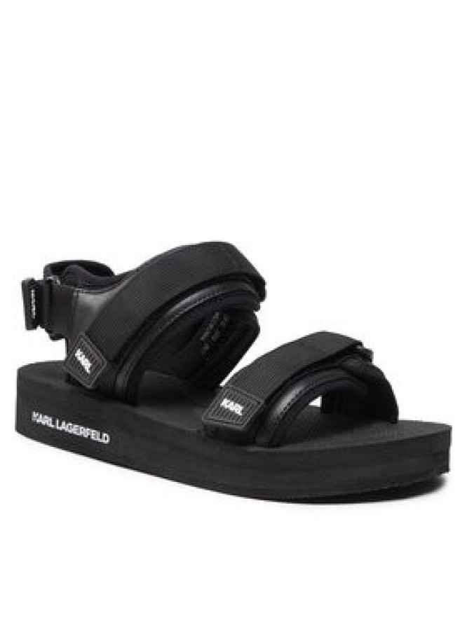 KARL LAGERFELD Sandały KL70510 Czarny