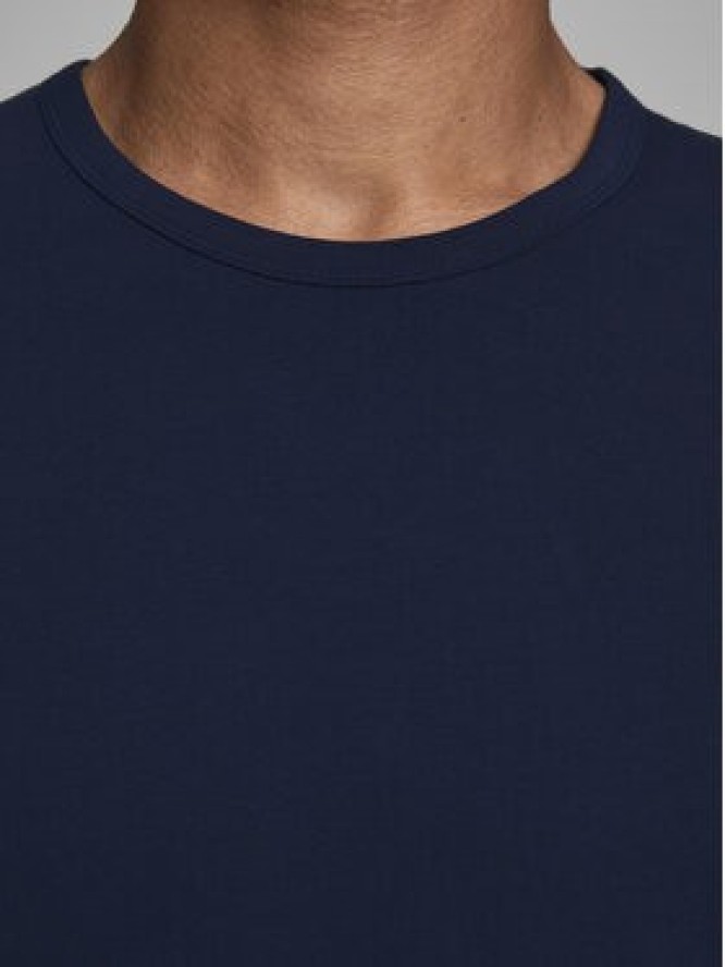 Jack & Jones T-Shirt Basic 12058529 Granatowy Stretch Fit