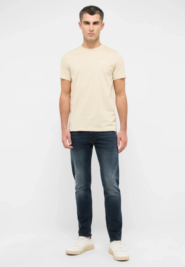 Męskie Spodnie jeansowe Mustang Style Oregon Slim Denim Blue 1016428 5000 783