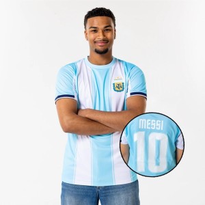 Argentinië Messie koszulka piłkarska męska