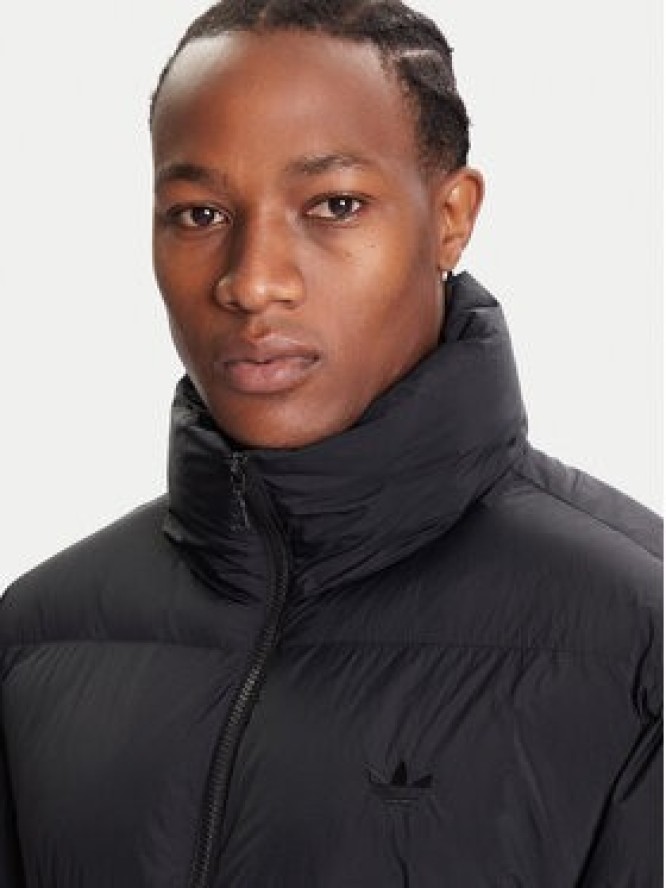 adidas Kurtka zimowa JW5815 Czarny Slim Fit