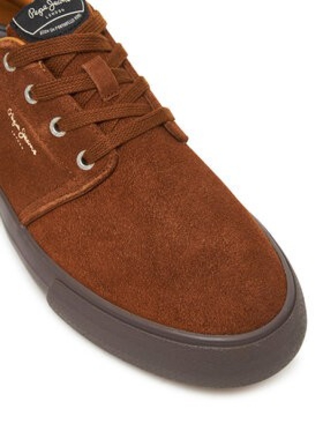 Pepe Jeans Sneakersy Ben Casual M PMS300002 Brązowy