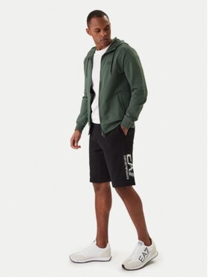 EA7 Emporio Armani Szorty sportowe 7M001329 AF17787 Czarny Regular Fit