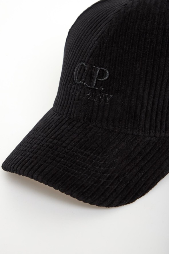 Czapka z daszkiem męska sztruksowa C.P. COMPANY