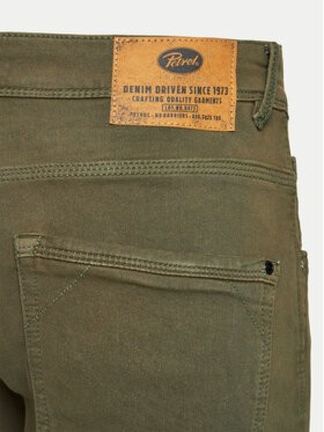 Petrol Industries Szorty jeansowe M-1030-SHO005 Beżowy Regular Fit