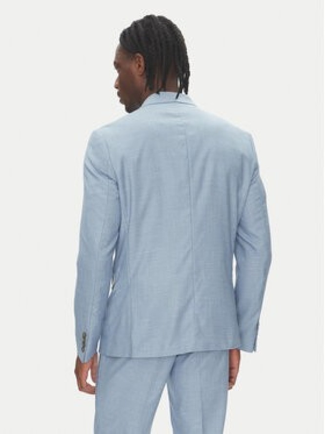 Lindbergh Garnitur 30-606034 Błękitny Slim Fit