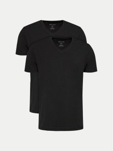 Pierre Cardin Komplet t-shirtów 29991.000.9000 Czarny Modern Fit