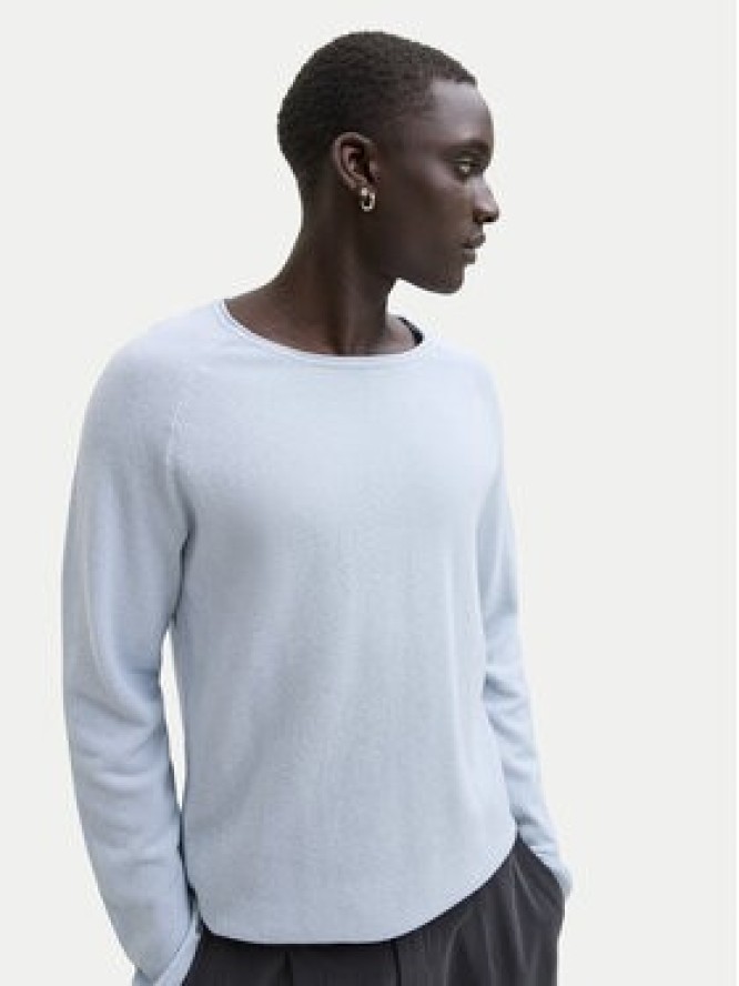 Jack & Jones Sweter Hill 12157321 Błękitny Regular Fit