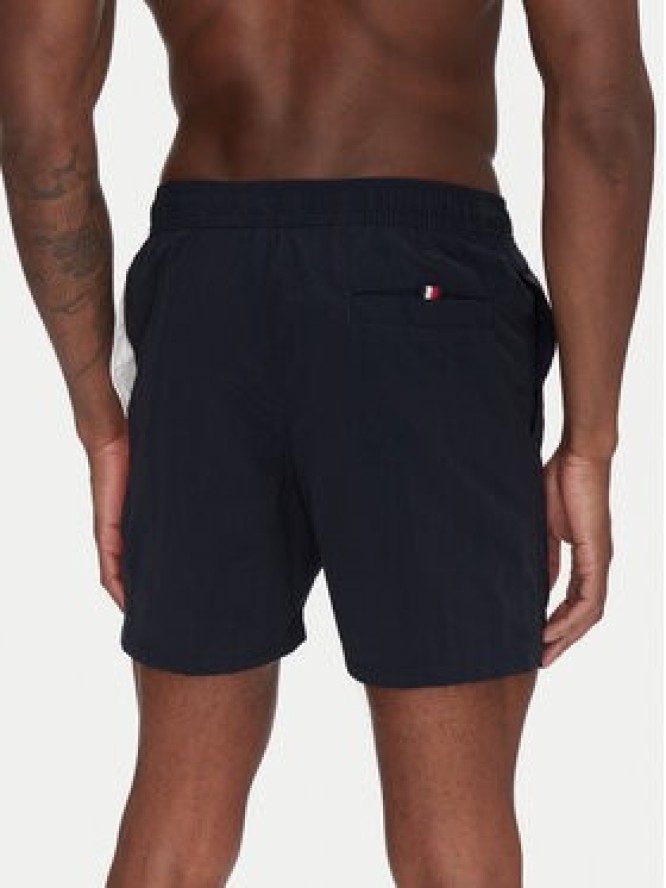 Tommy Hilfiger Szorty kąpielowe UM0UM03483 Granatowy Slim Fit