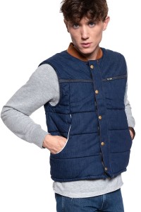 MĘSKI BEZRĘKAWNIK LEE PADDED VEST RINSE L87MGT36 112122932