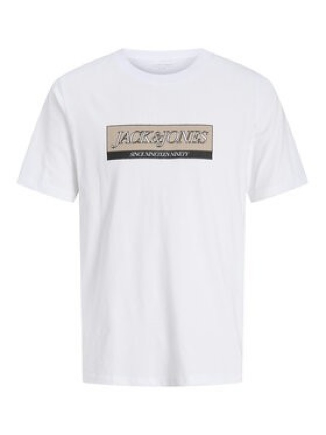 Jack & Jones T-Shirt Rinwood 12283628 Biały Regular Fit