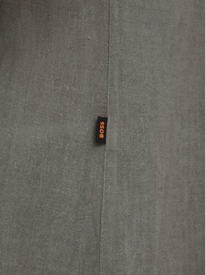 BOSS Koszula 50537382 Szary ciemny Regular Fit