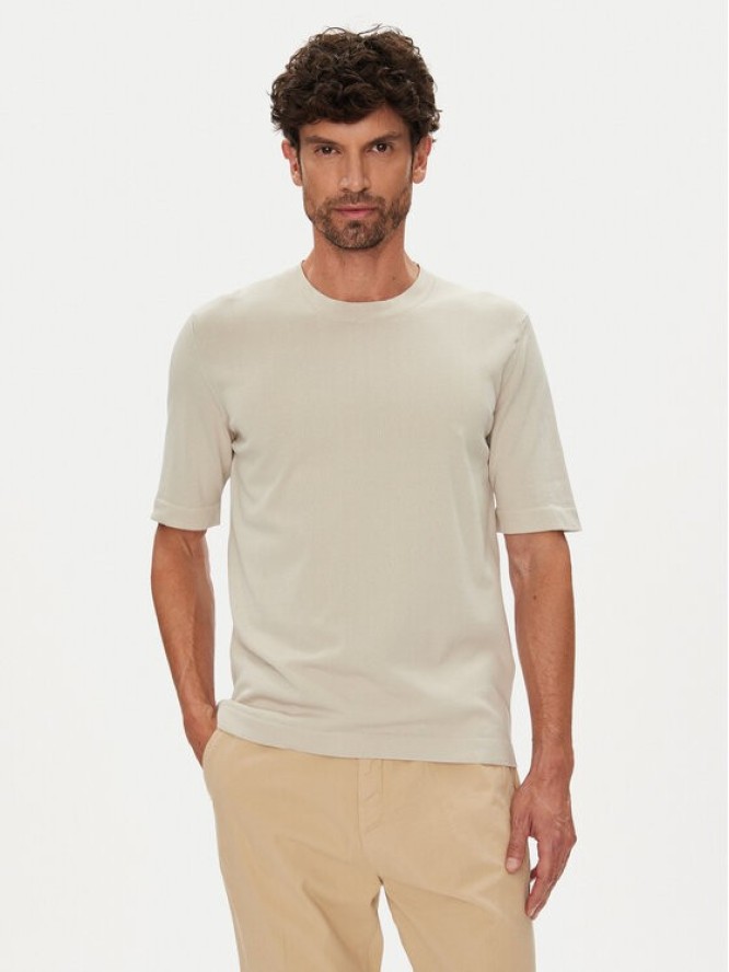 K-Way T-Shirt Combe K4126SW Beżowy Regular Fit