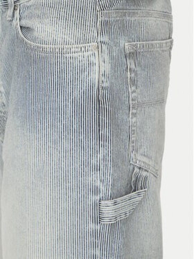 HUGO Szorty jeansowe 50534609 Błękitny Regular Fit