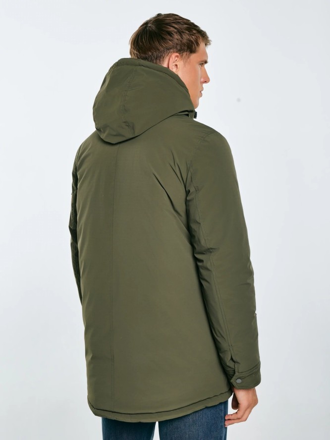 Kurtka męska z wypełnieniem khaki Lob 303