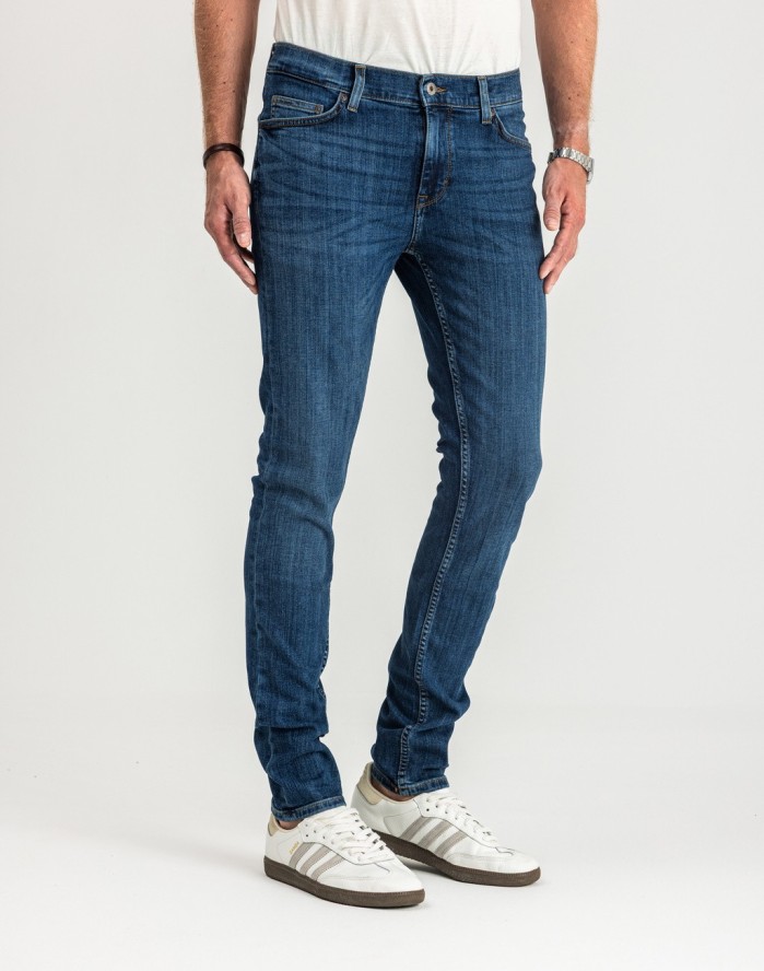 MUSTANG FRISCO SKINNY MĘSKIE SPODNIE JEANSOWE JEANSY DŻINSY DENIM BLUE 1015049 5000 883