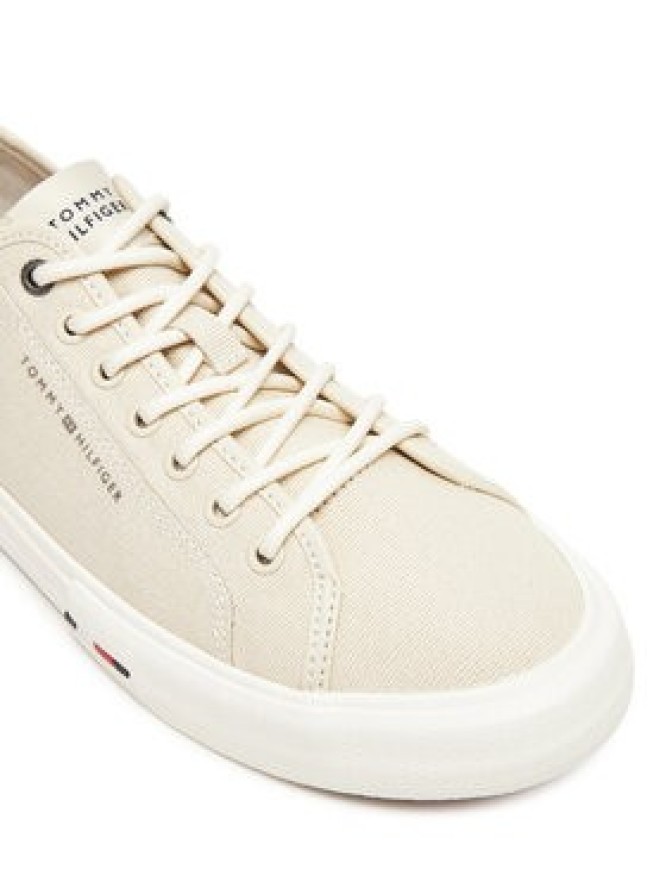 Tommy Hilfiger Tenisówki Hi Vulc Street Canvas FM0FM05515 Beżowy