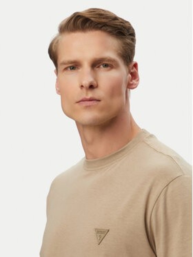 Guess T-Shirt M6GI21 K3053 Khaki Regular Fit