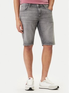 Tommy Jeans Szorty jeansowe Ronnie DM0DM22975 Szary Regular Fit