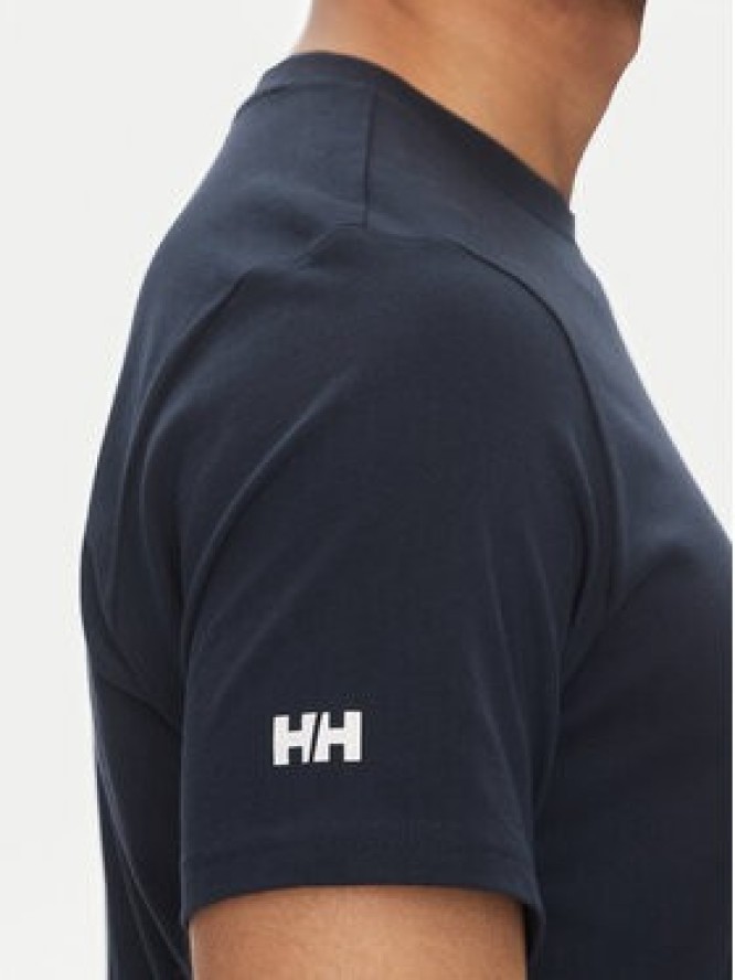 Helly Hansen T-Shirt Crew 34551 Granatowy Regular Fit
