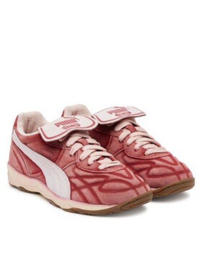 Puma Sneakersy King Indoor The NeverWorn V 402250 01 Bordowy