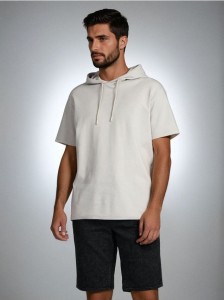 Szorty jeansowe - czarny