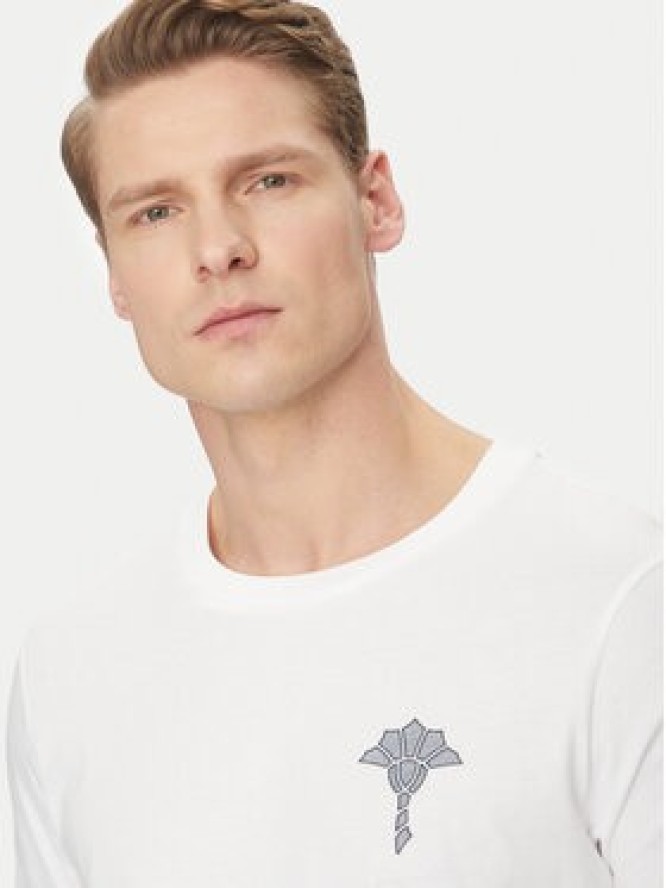 JOOP! T-Shirt 17 JJ-03Brisko 10017941 30044674 Biały Regular Fit