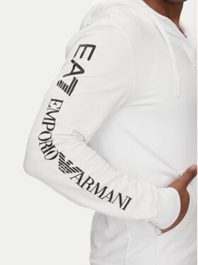 EA7 Emporio Armani Bluza 7M000568 AF13512 M0003 Biały Regular Fit