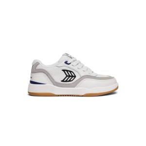 Sneakersy skórzane Cariuma Uba Pro Suede Off-White Mesh Smoke White Black Logo