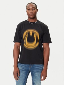 HUGO T-Shirt Nalax 50543493 Czarny Regular Fit