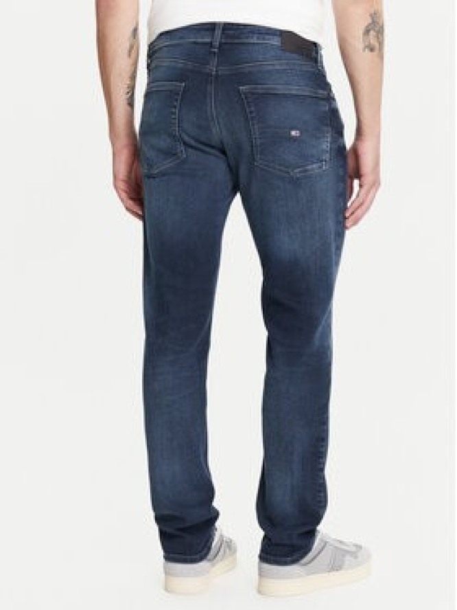 Tommy Jeans Jeansy Scanton DM0DM21899 Granatowy Slim Fit