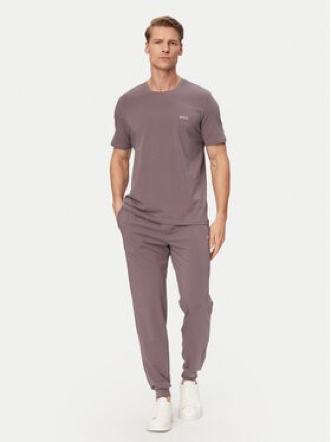 BOSS Spodnie dresowe Mix&Match 50515305 Fioletowy Regular Fit