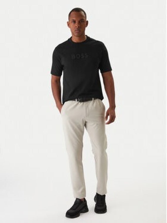 BOSS T-Shirt Logo 50553652 Czarny Regular Fit