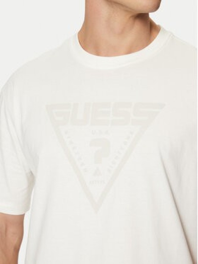 Guess T-Shirt Z4BI02 I3Z14 Biały Overshirt Fit