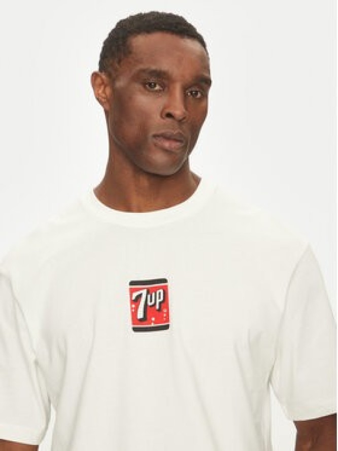 Only & Sons T-Shirt 7Up 22033847 Biały Relaxed Fit
