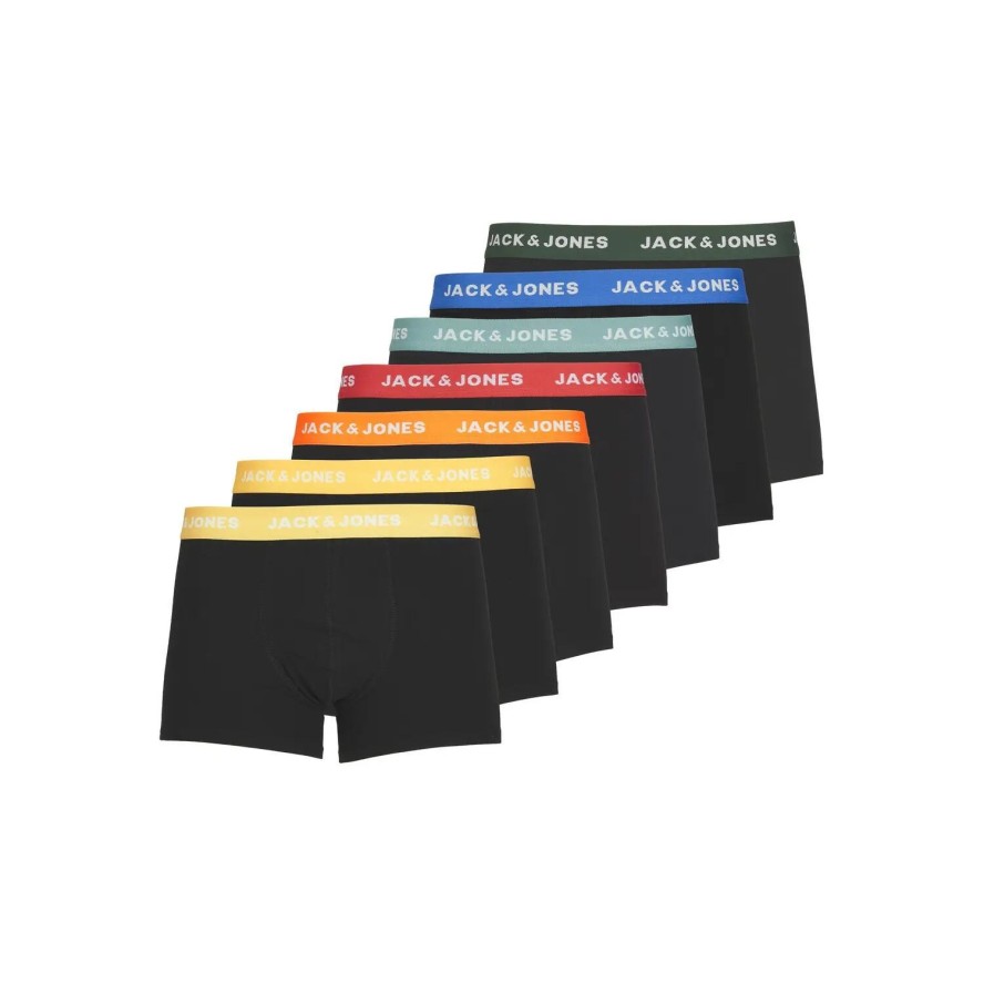 Bokserki Jack & Jones Vito Solid (x7)